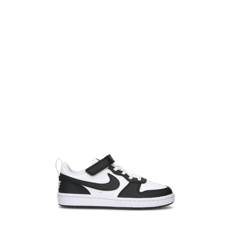 NIKE COURT BOROUGH LOW RECRAFT (TD) Sneaker bimbo bianca/nera
