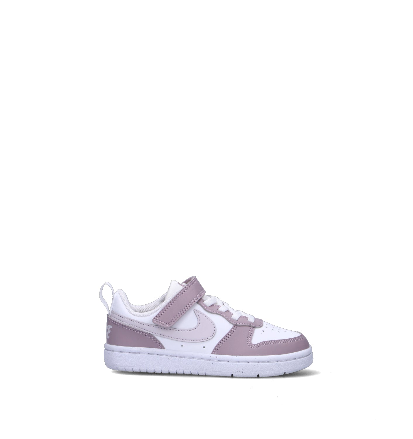 NIKE COURT BOROUGH LOW RECRAFT (TD) Sneaker bimba bianca/lilla
