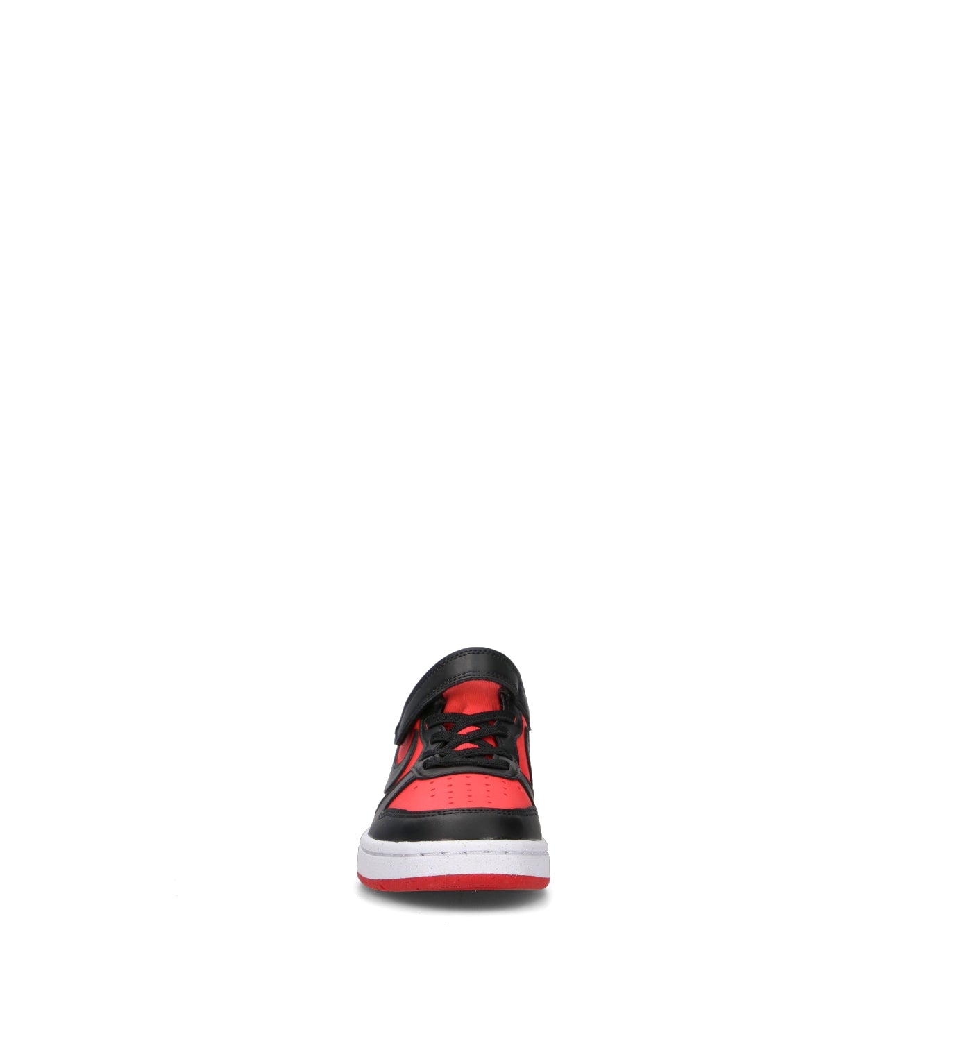 NIKE COURT BOROUGH LOW RECRAFT (TD) Sneaker bimbo nera/rossa
