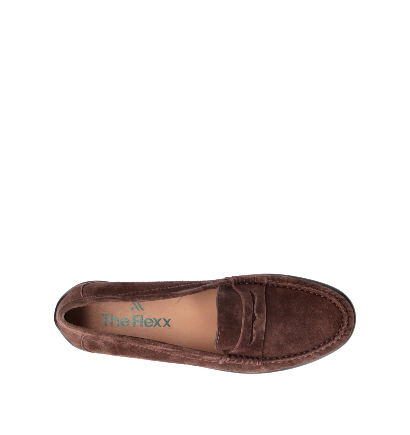 THE FLEXX Mocassino donna marrone in suede
