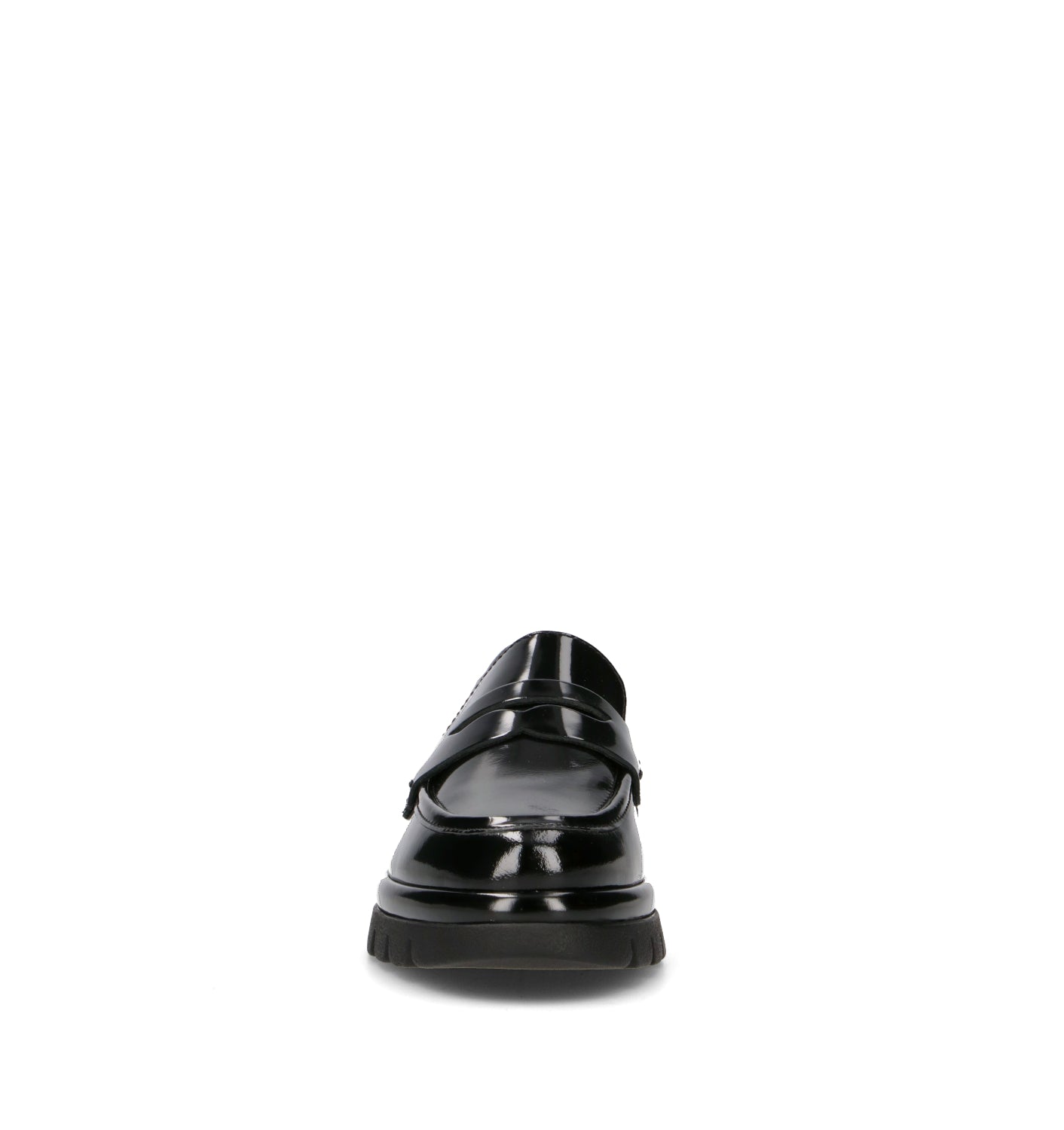 THE FLEXX Mocassino donna nero in pelle