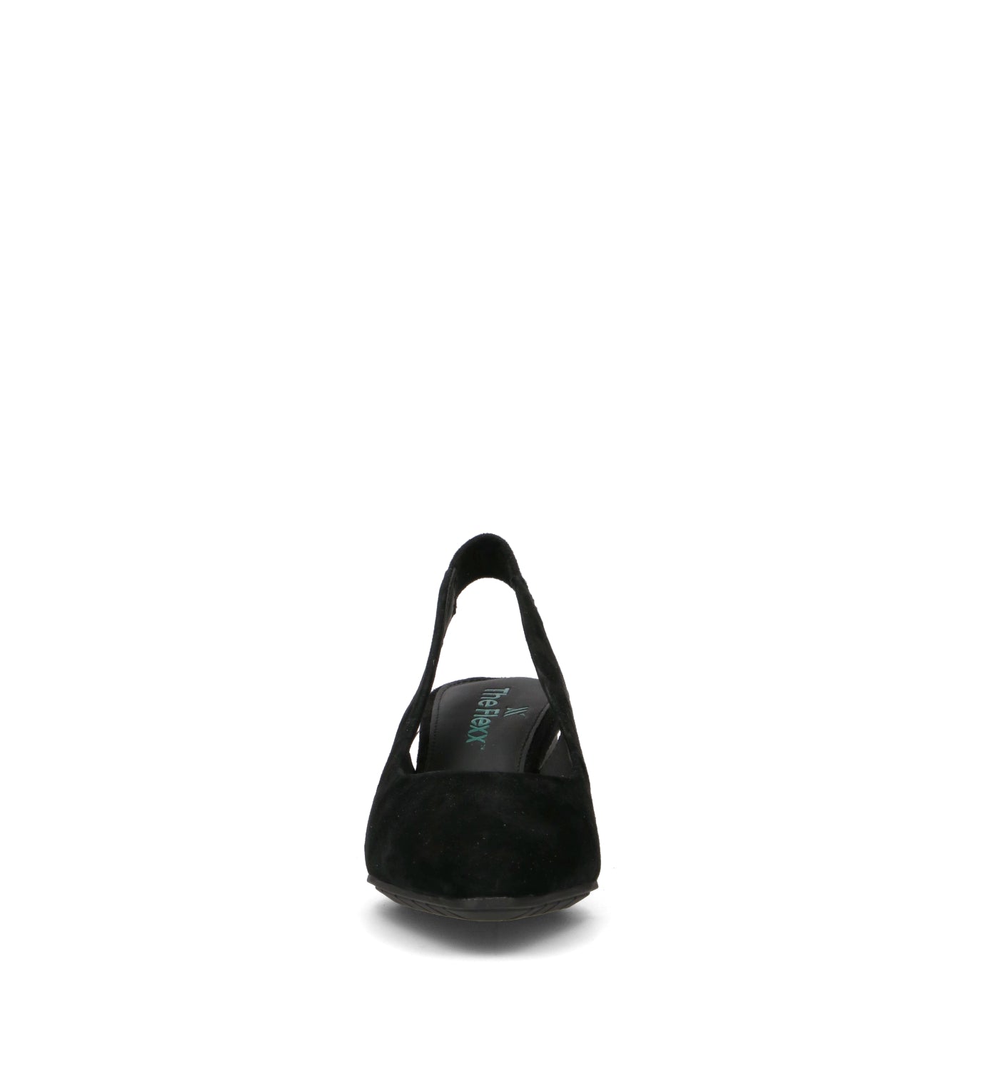 THE FLEXX Slingback  donna nera in suede
