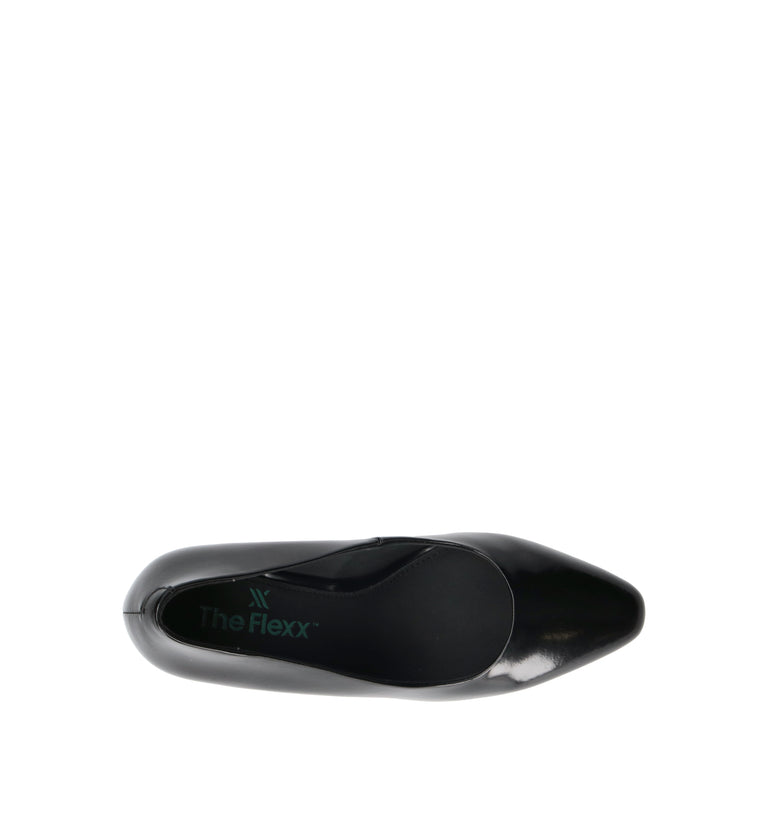 THE FLEXX Décolleté donna nera in pelle