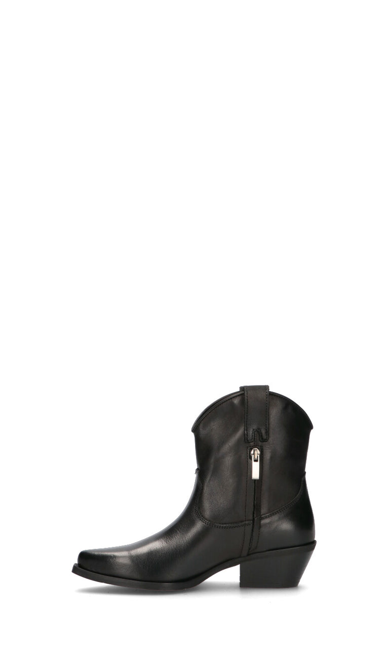 DOROTHYD Tronchetto donna nero in pelle