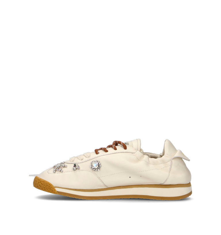 NANKU Sneaker donna bianca