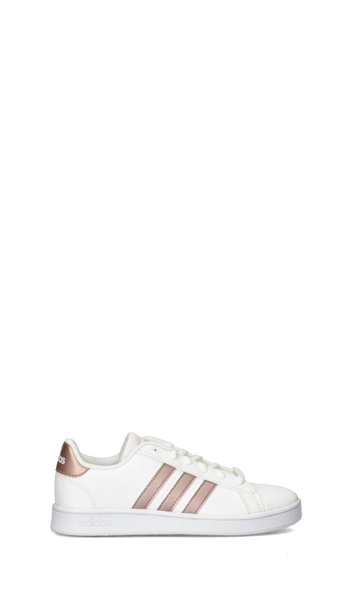ADIDAS GRAND COURT Sneaker bimba bianca/rosa