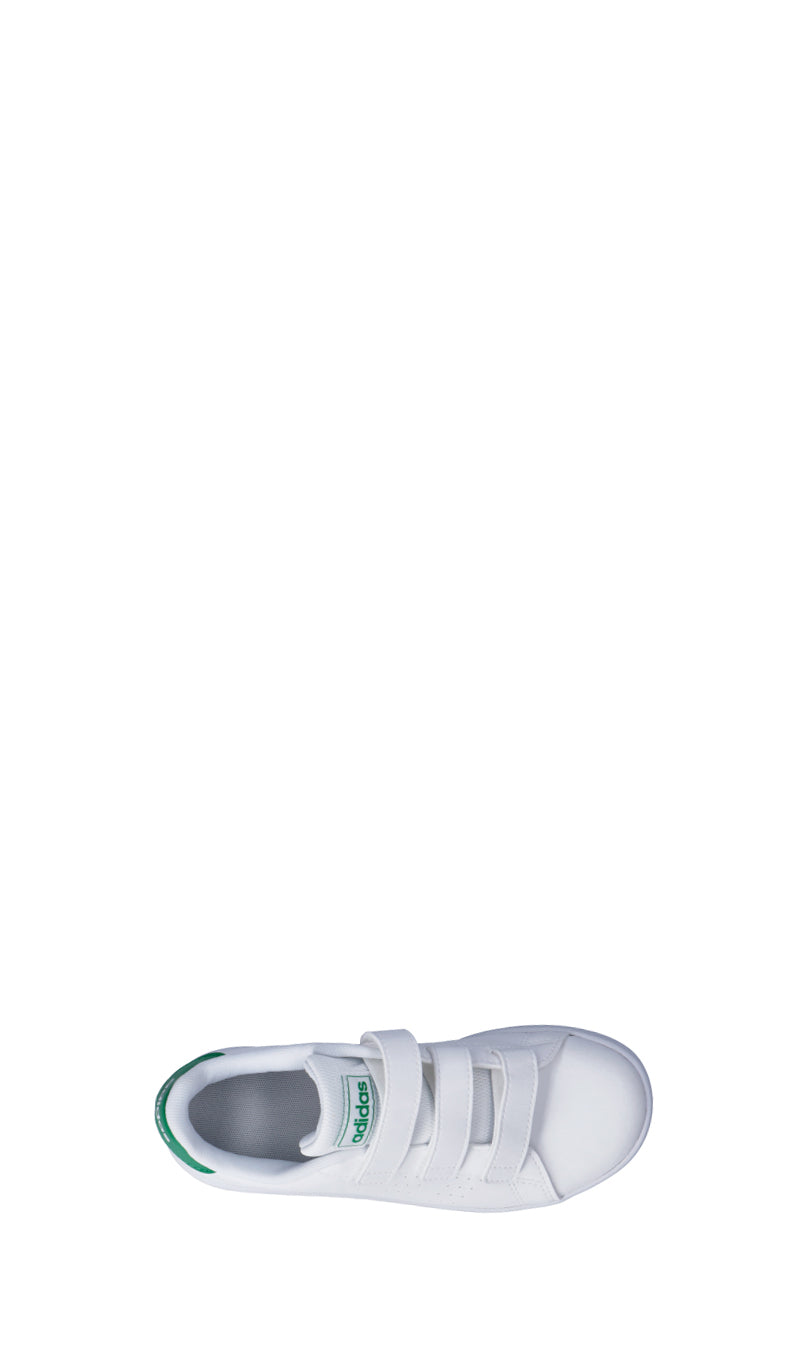 ADIDAS ADVANTAGE Sneaker trendy bimbo/a bianca/verde
