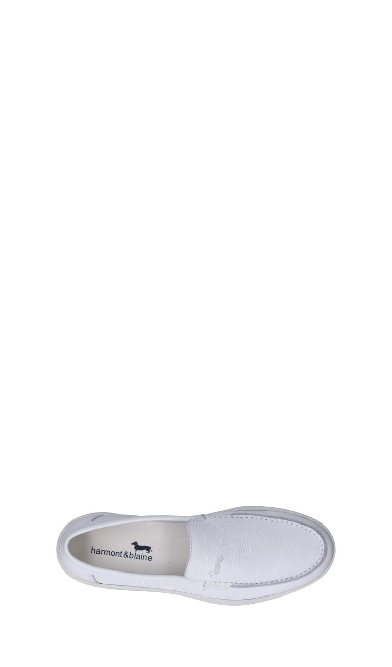 HARMONT&BLAINE Sneaker uomo bianca in pelle