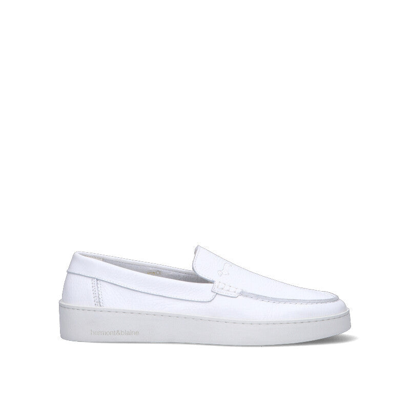 HARMONT&BLAINE Sneaker uomo bianca in pelle