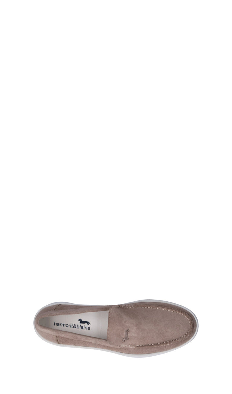 HARMONT&BLAINE Sneaker uomo beige in suede