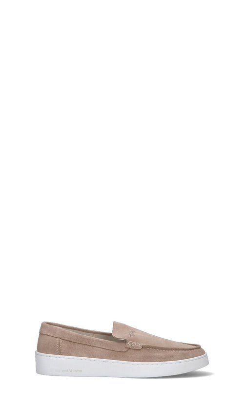 HARMONT&BLAINE Sneaker uomo beige in suede