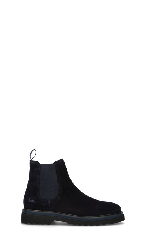 HARMONT&BLAINE Tronchetto uomo blu in suede
