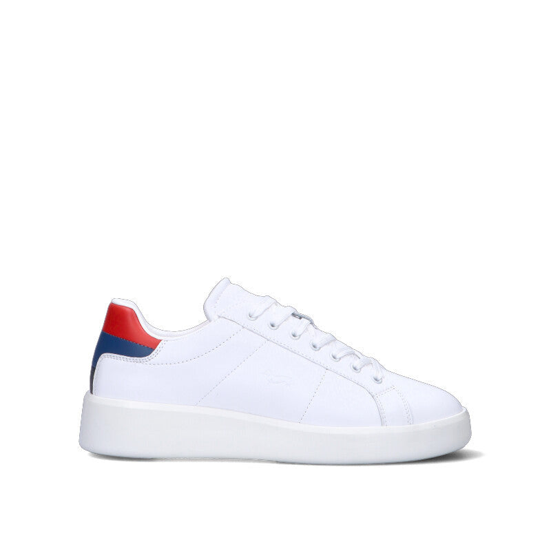 HARMONT&BLAINE Sneaker uomo bianca/rossa/blu in pelle