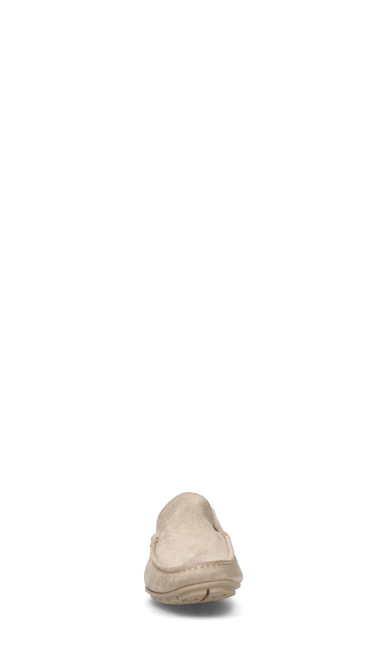 HARMONT&BLAINE Mocassino uomo beige in suede