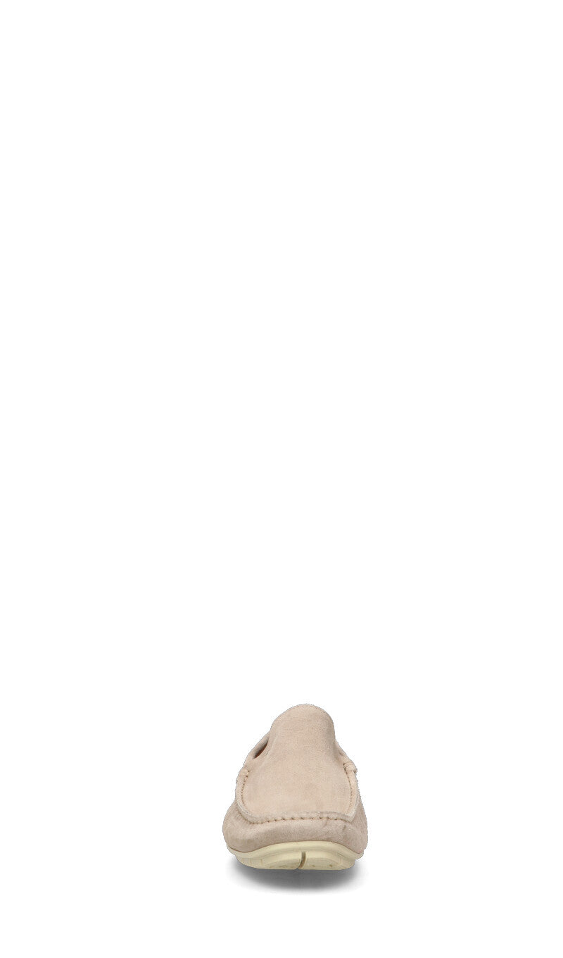 HARMONT&BLAINE Mocassino uomo beige in suede
