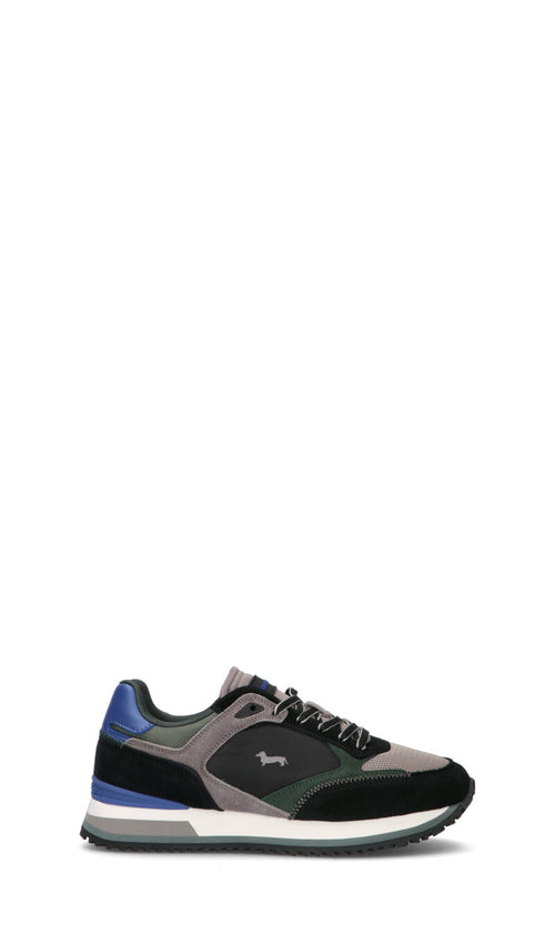 HARMONT&BLAINE Sneaker uomo nera in suede
