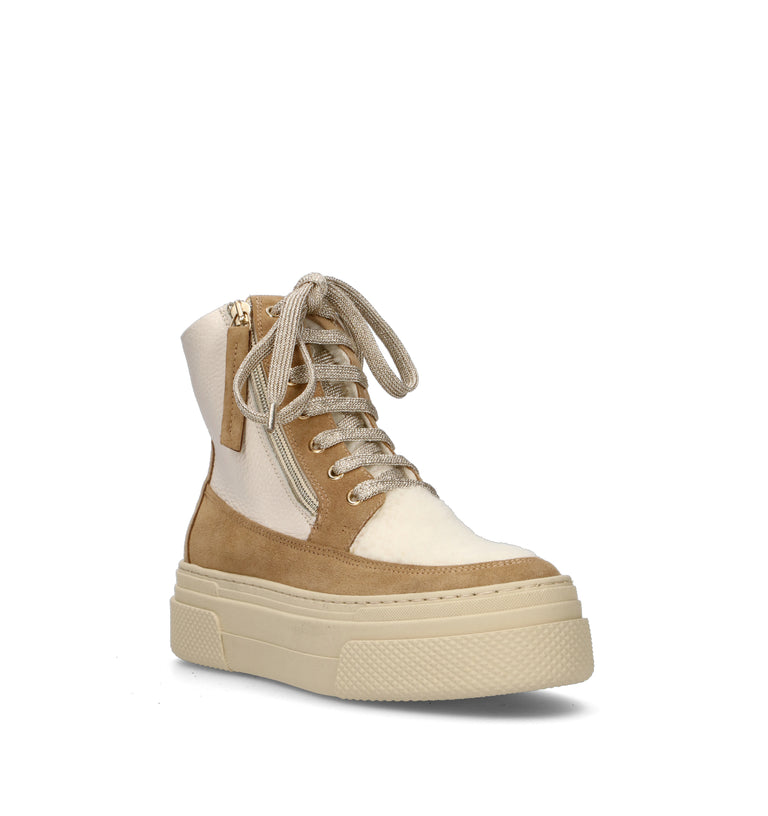 ELENA Polacco donna panna/marrone