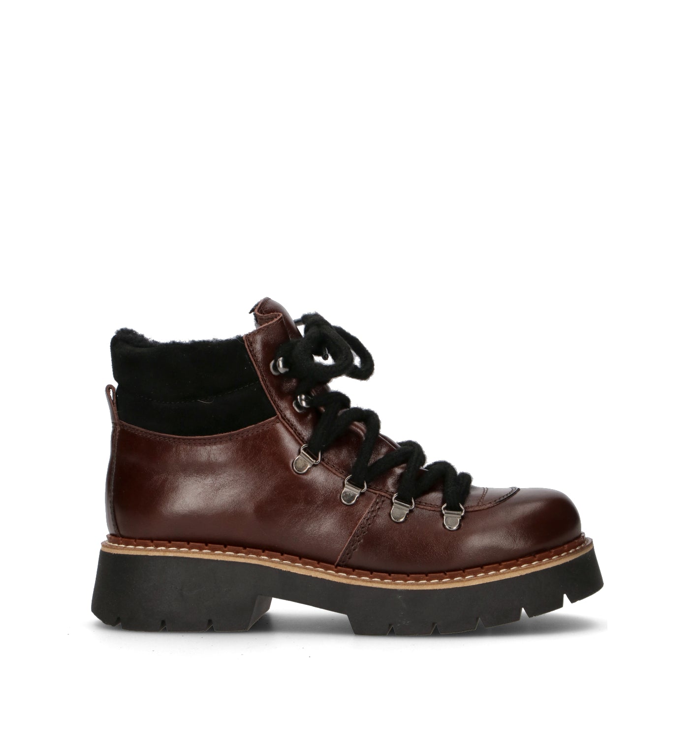 ELENA Polacco donna marrone in pelle