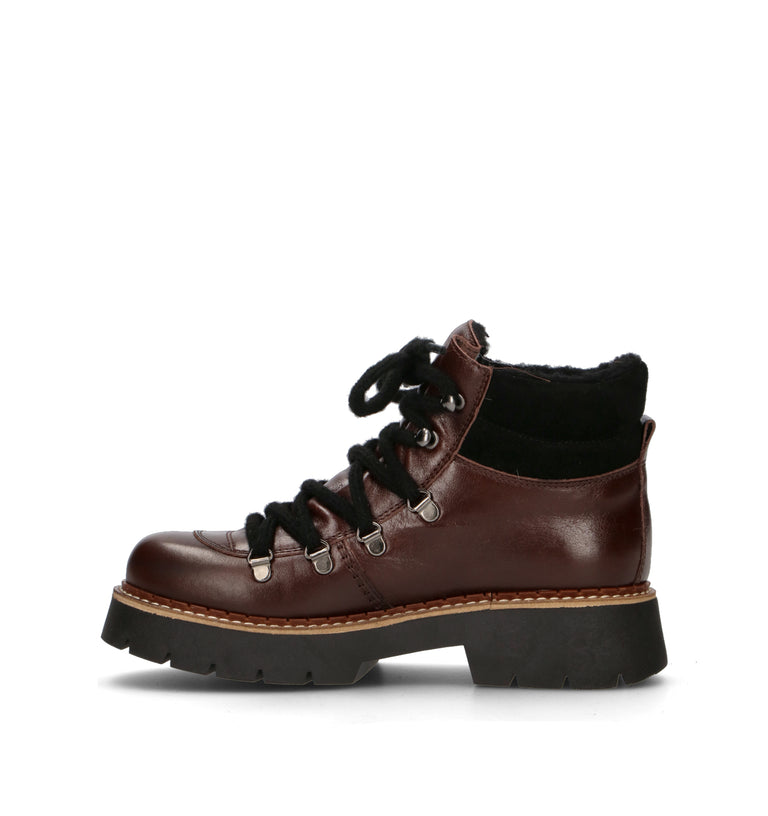 ELENA Polacco donna marrone in pelle