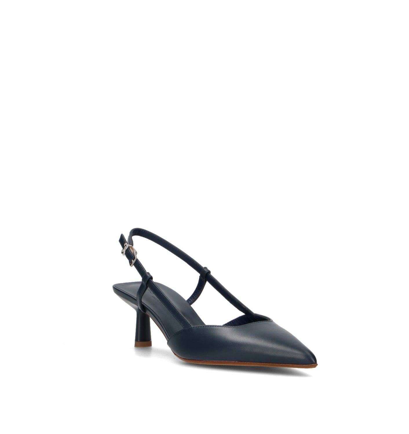 SERGIO LEVANTESI Slingback donna blu in pelle