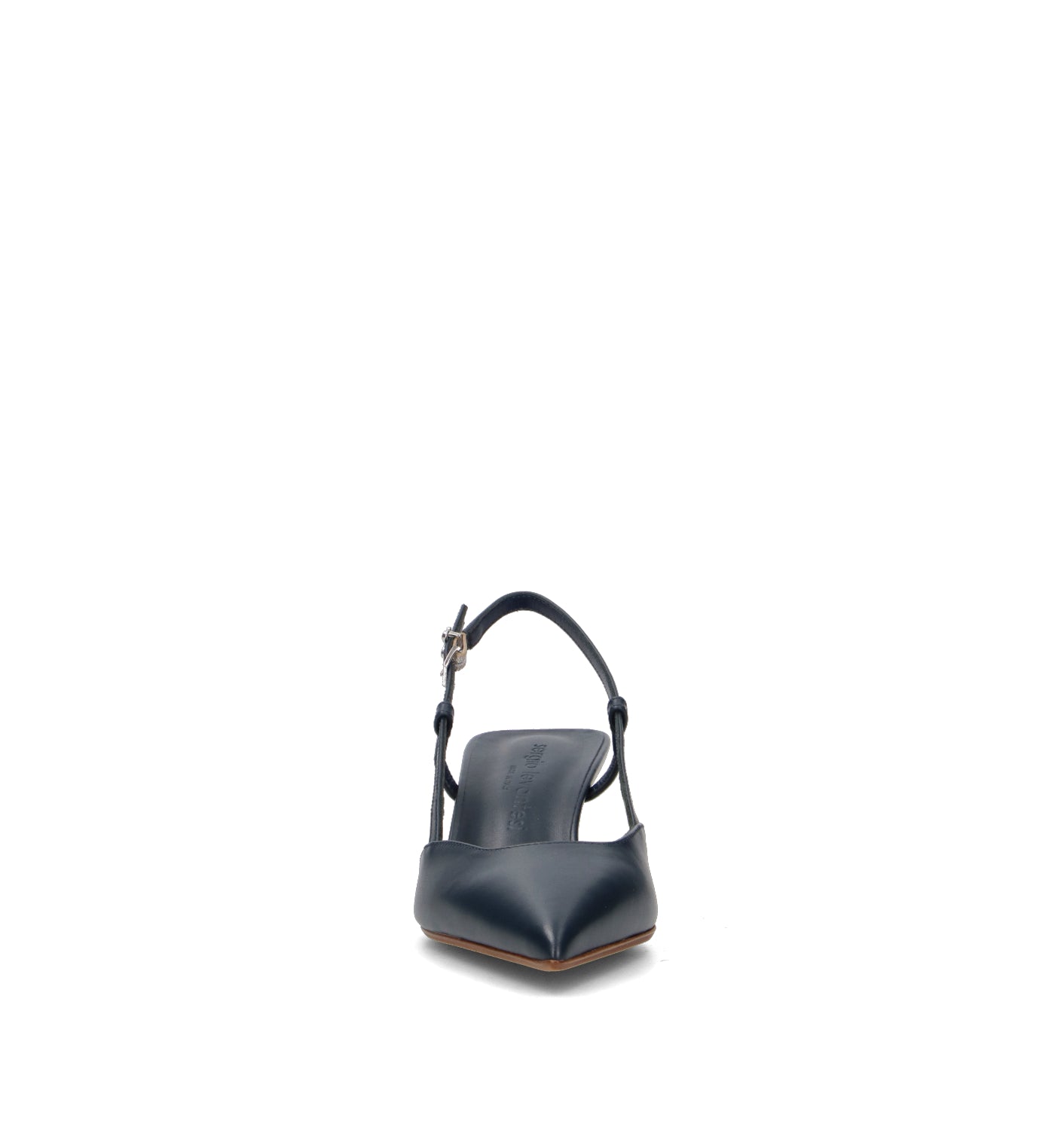SERGIO LEVANTESI Slingback donna blu in pelle