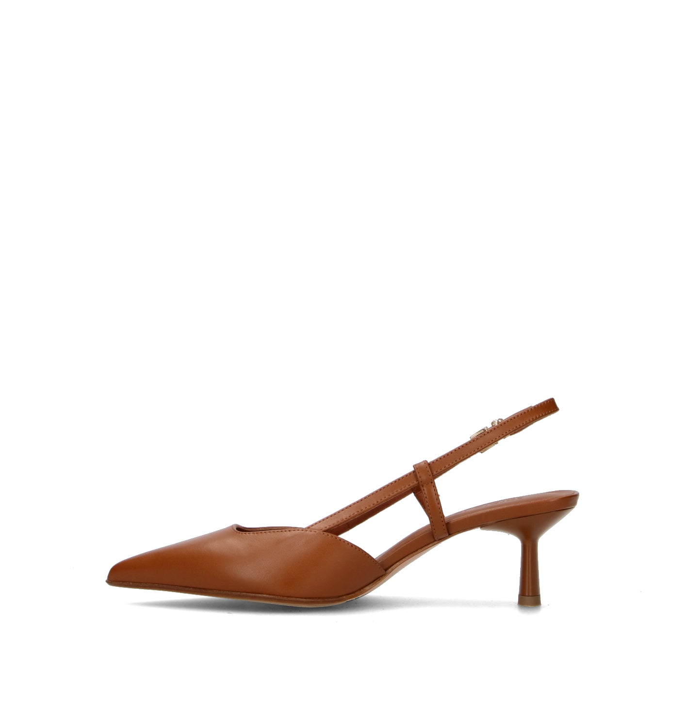SERGIO LEVANTESI Slingback donna marrone in pelle