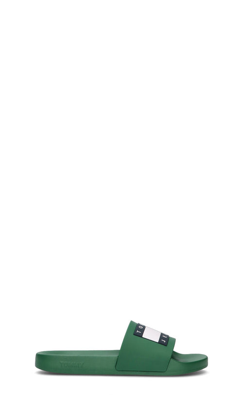 TOMMY HILFIGER JEANS Ciabatta uomo verde