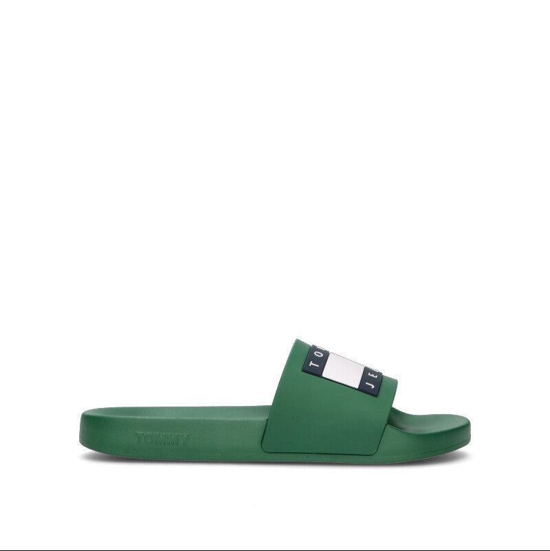 TOMMY HILFIGER JEANS Ciabatta uomo verde