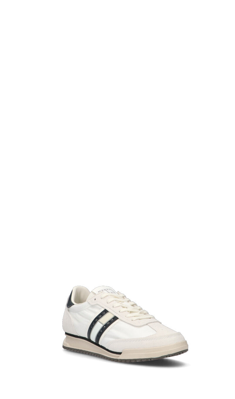 TOMMY HILFIGER JEANS Sneaker uomo bianca/nera