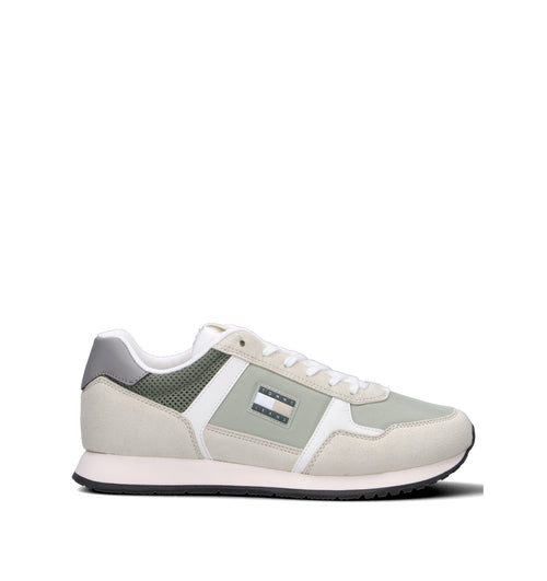 TOMMY HILFIGER JEANS Sneaker uomo grigia/verde