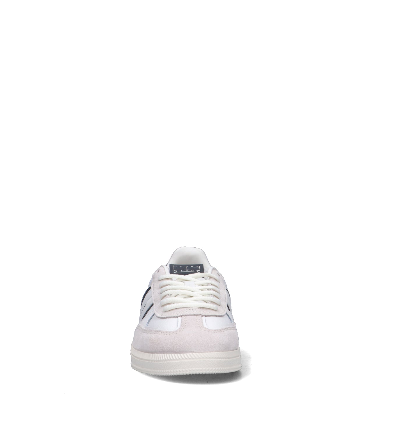 TOMMY HILFIGER JEANS Sneaker uomo bianca in pelle