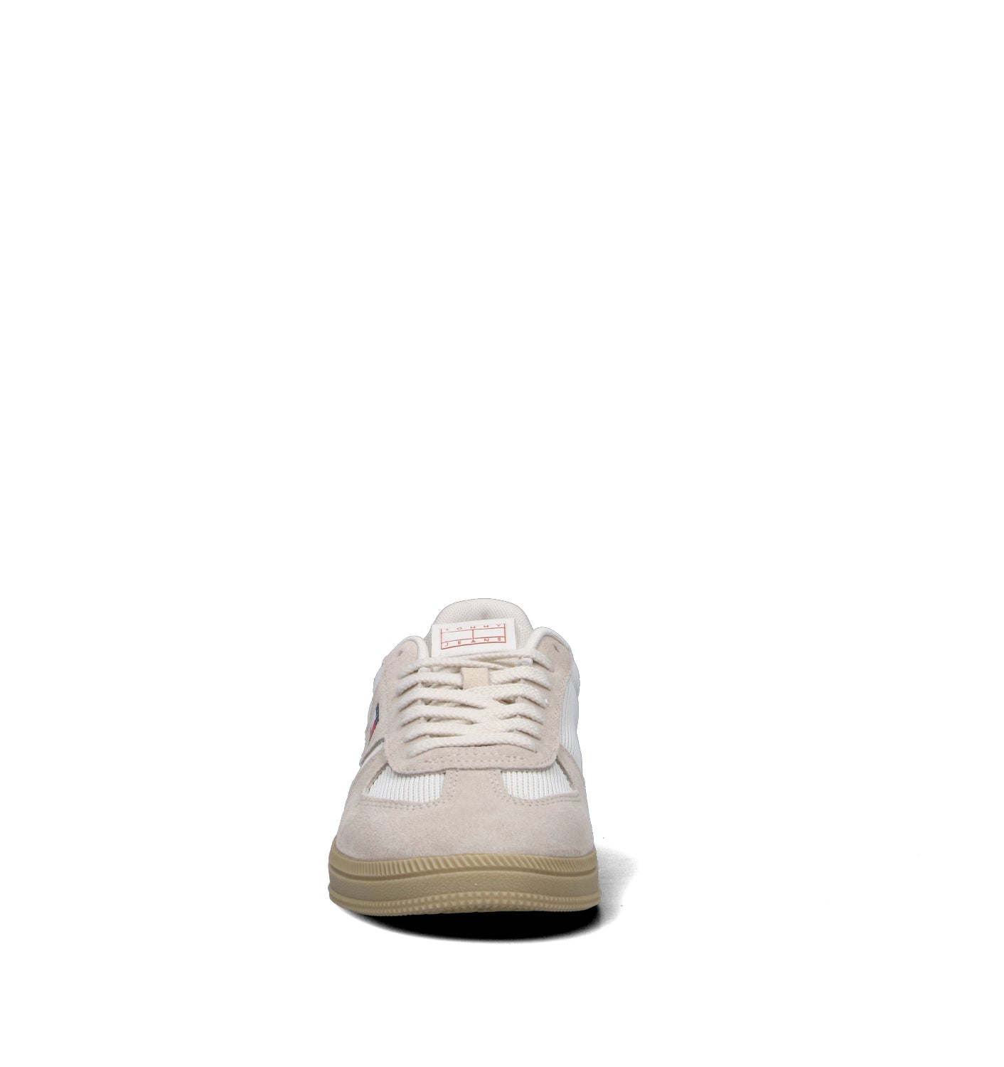 TOMMY HILFIGER JEANS Sneaker uomo bianca/arancione