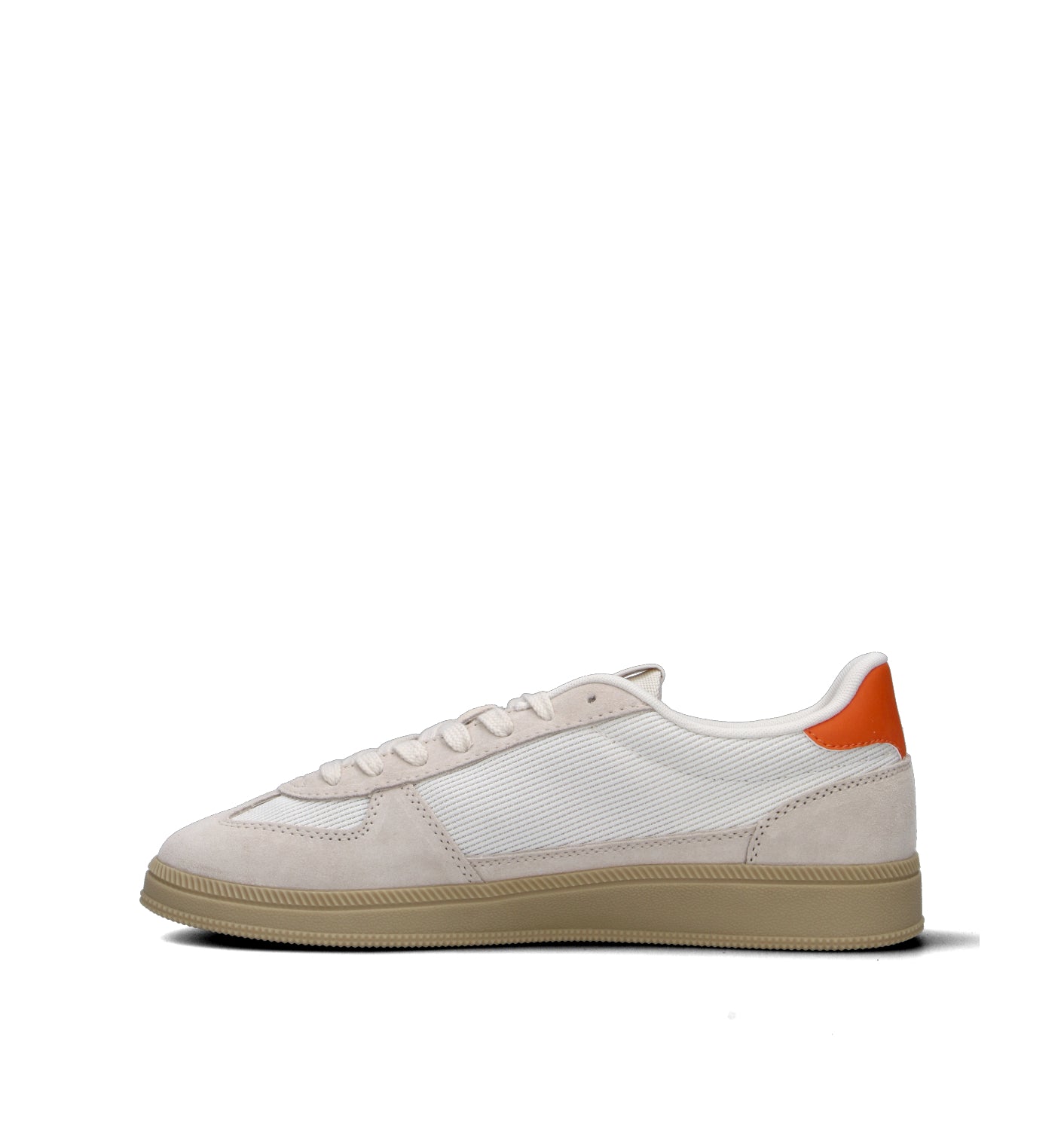 TOMMY HILFIGER JEANS Sneaker uomo bianca/arancione