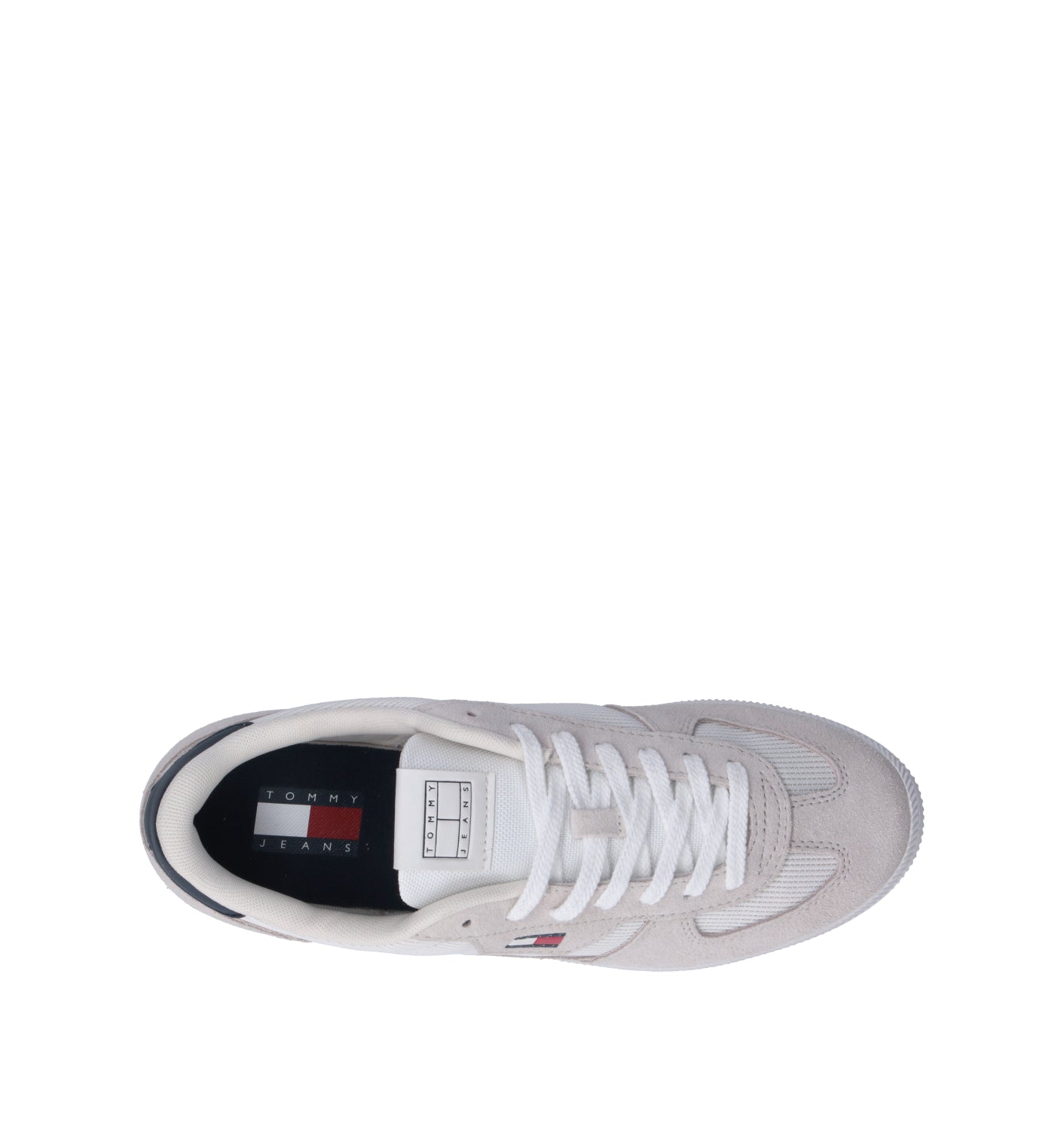 TOMMY HILFIGER JEANS Sneaker uomo bianca/blu
