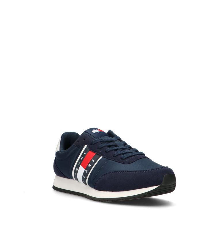 TOMMY HILFIGER JEANS Sneaker uomo blu