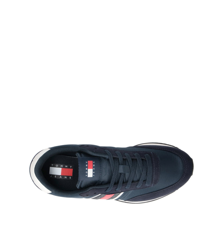 TOMMY HILFIGER JEANS Sneaker uomo blu