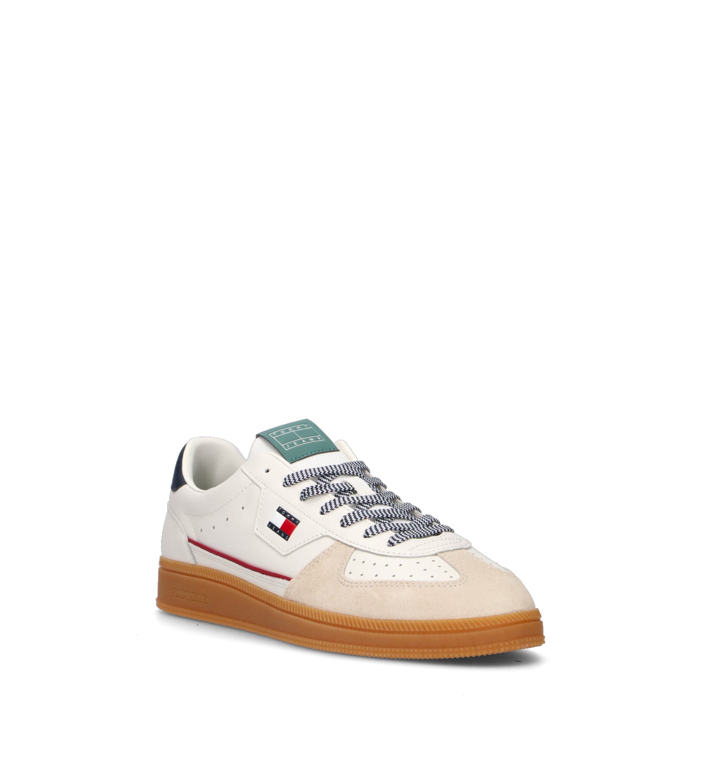TOMMY HILFIGER Sneaker uomo bianca in pelle