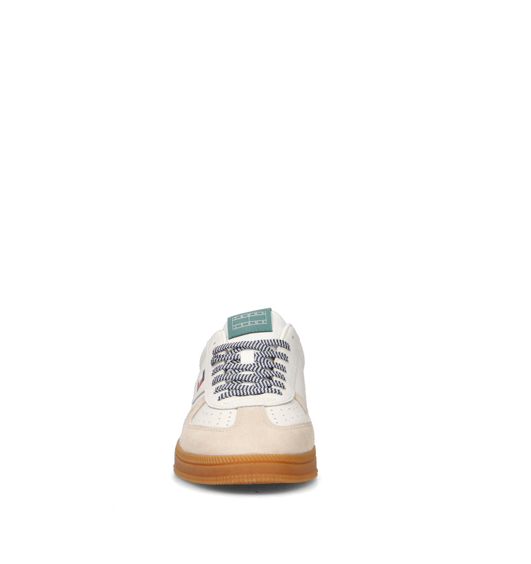 TOMMY HILFIGER Sneaker uomo bianca in pelle