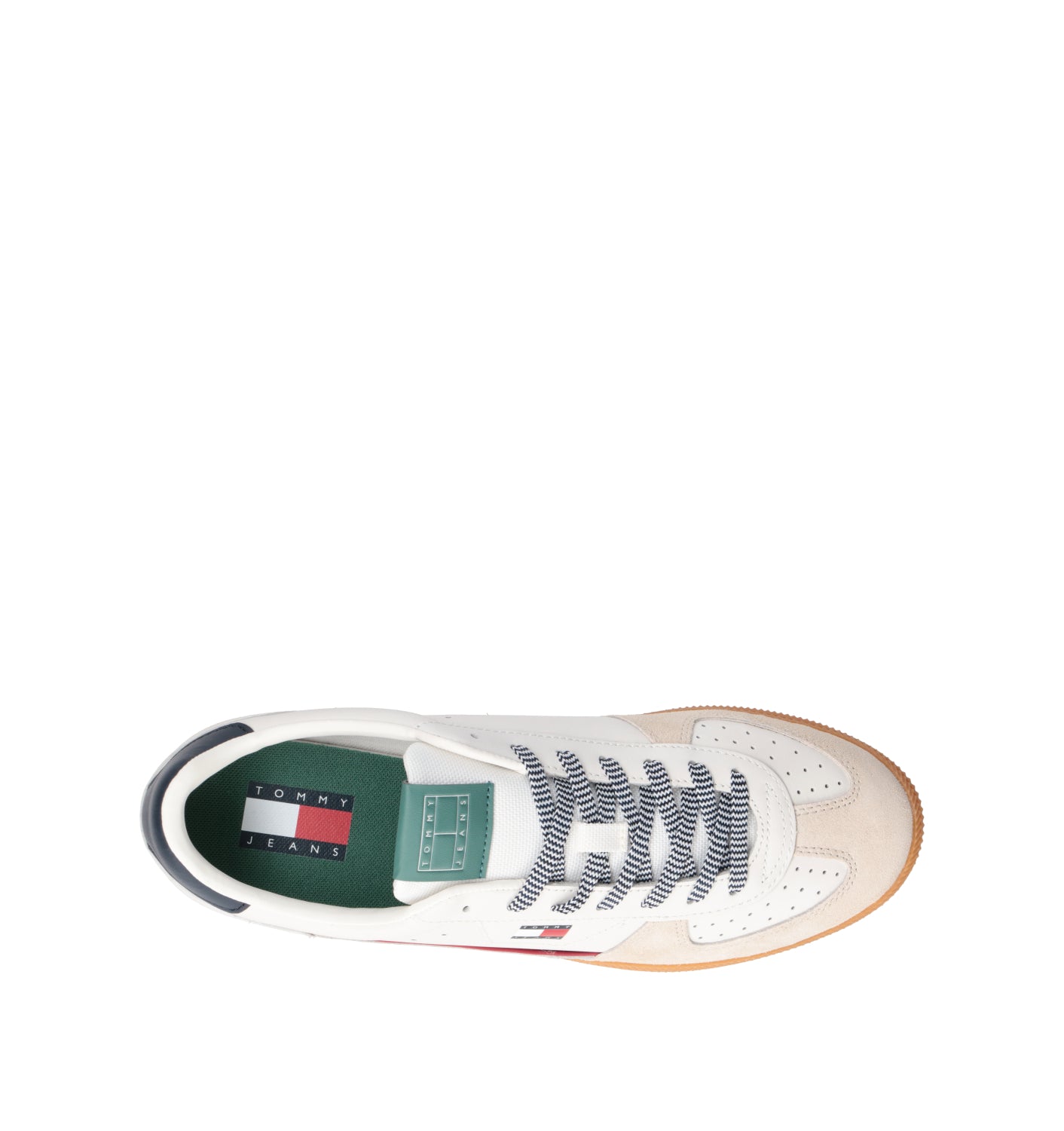 TOMMY HILFIGER Sneaker uomo bianca in pelle