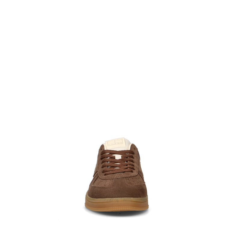 TOMMY HILFIGER Sneaker uomo marrone in suede