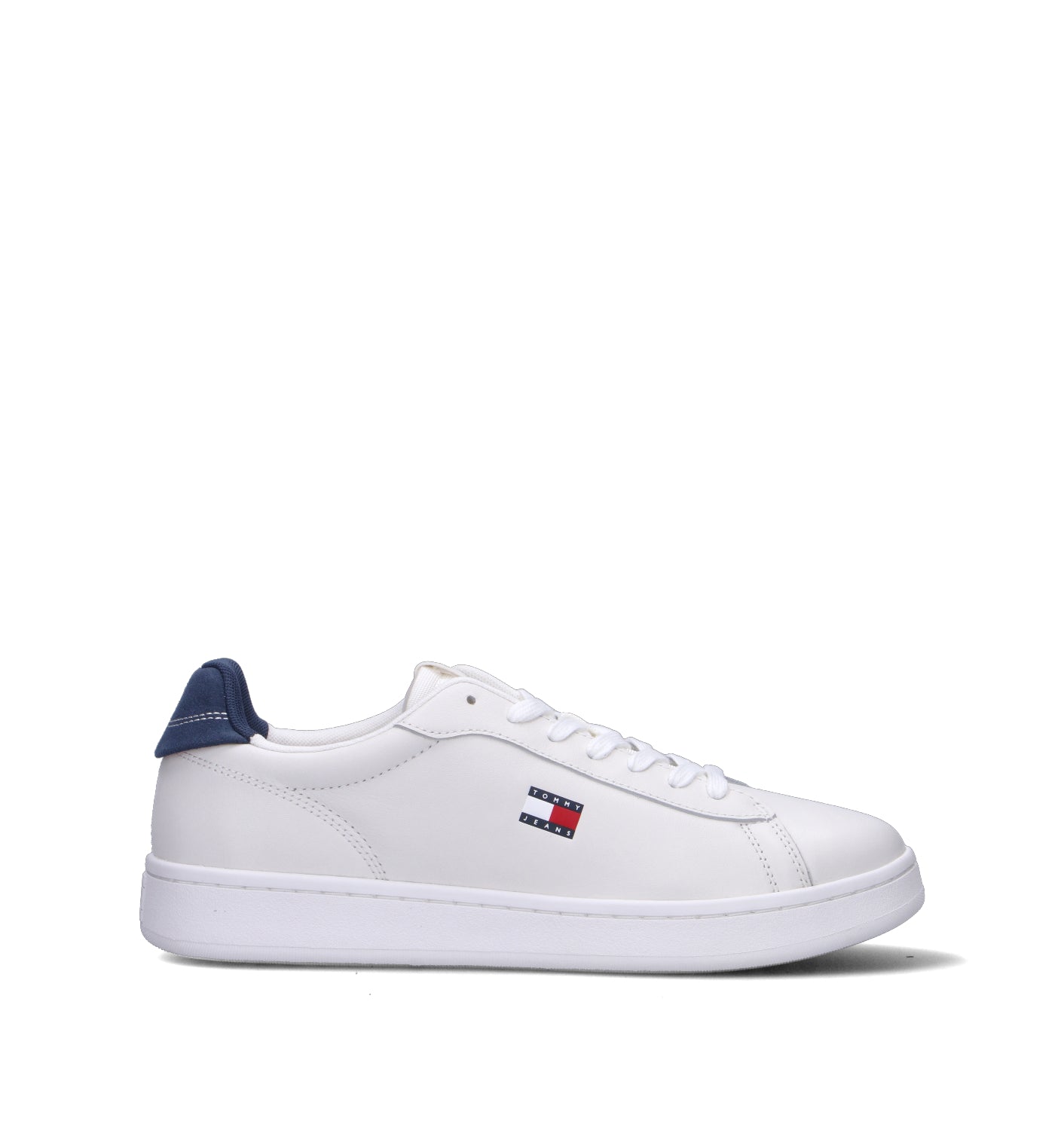 TOMMY HILFIGER Sneaker uomo bianca in pelle