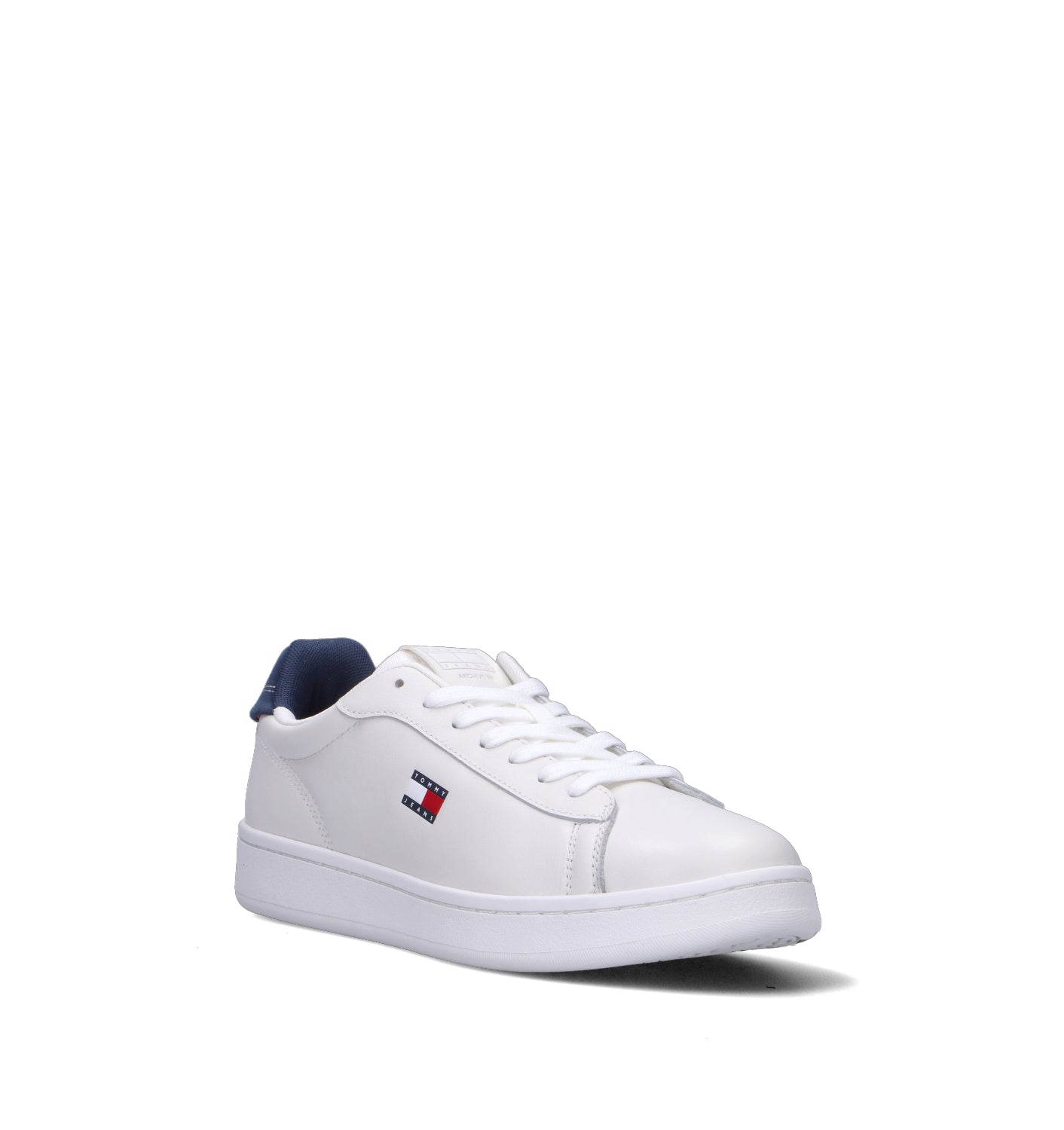 TOMMY HILFIGER Sneaker uomo bianca in pelle