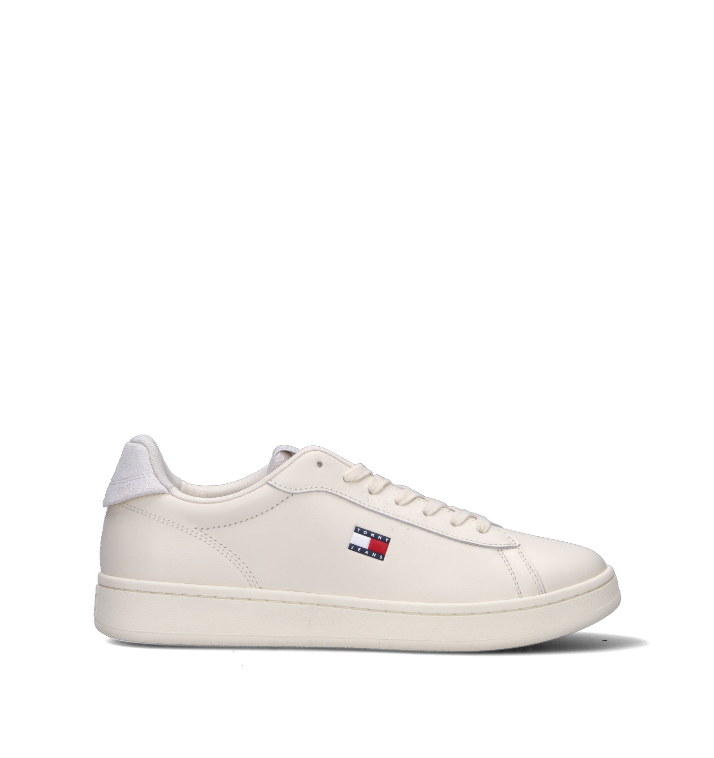 TOMMY HILFIGER Sneaker uomo bianca in pelle