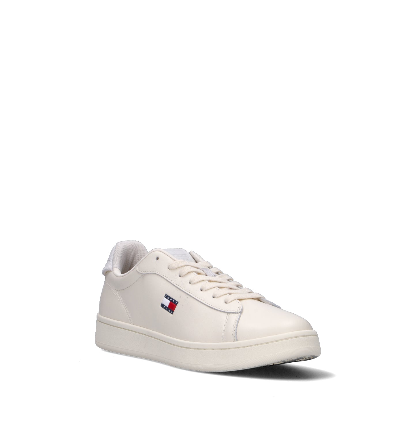 TOMMY HILFIGER Sneaker uomo bianca in pelle