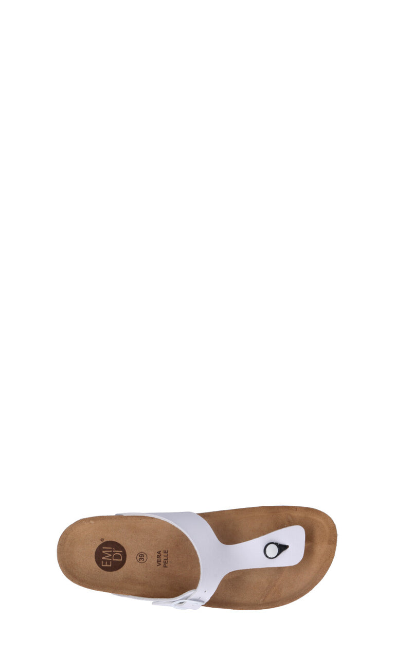 EMIDI' Ciabatta donna bianca