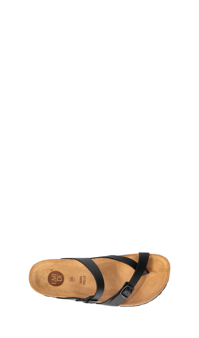 EMIDI' Ciabatta donna nera