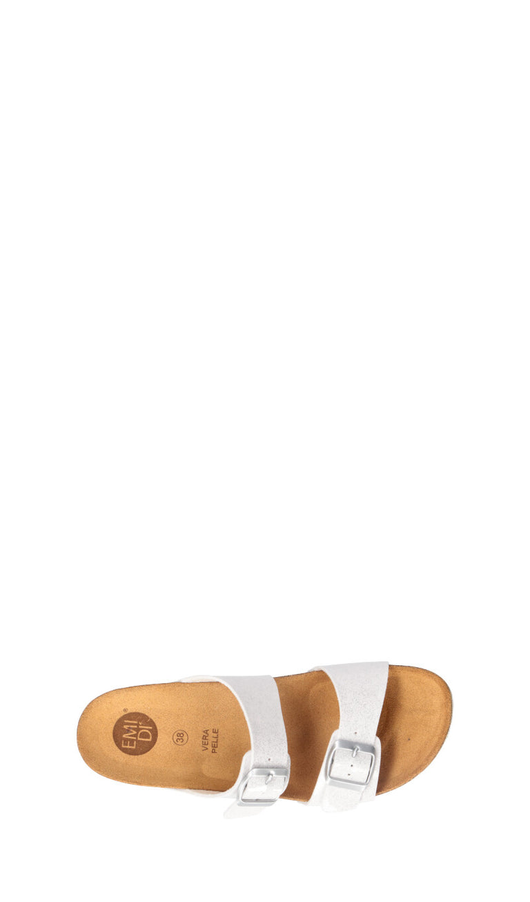 EMIDI' Ciabatta donna bianca