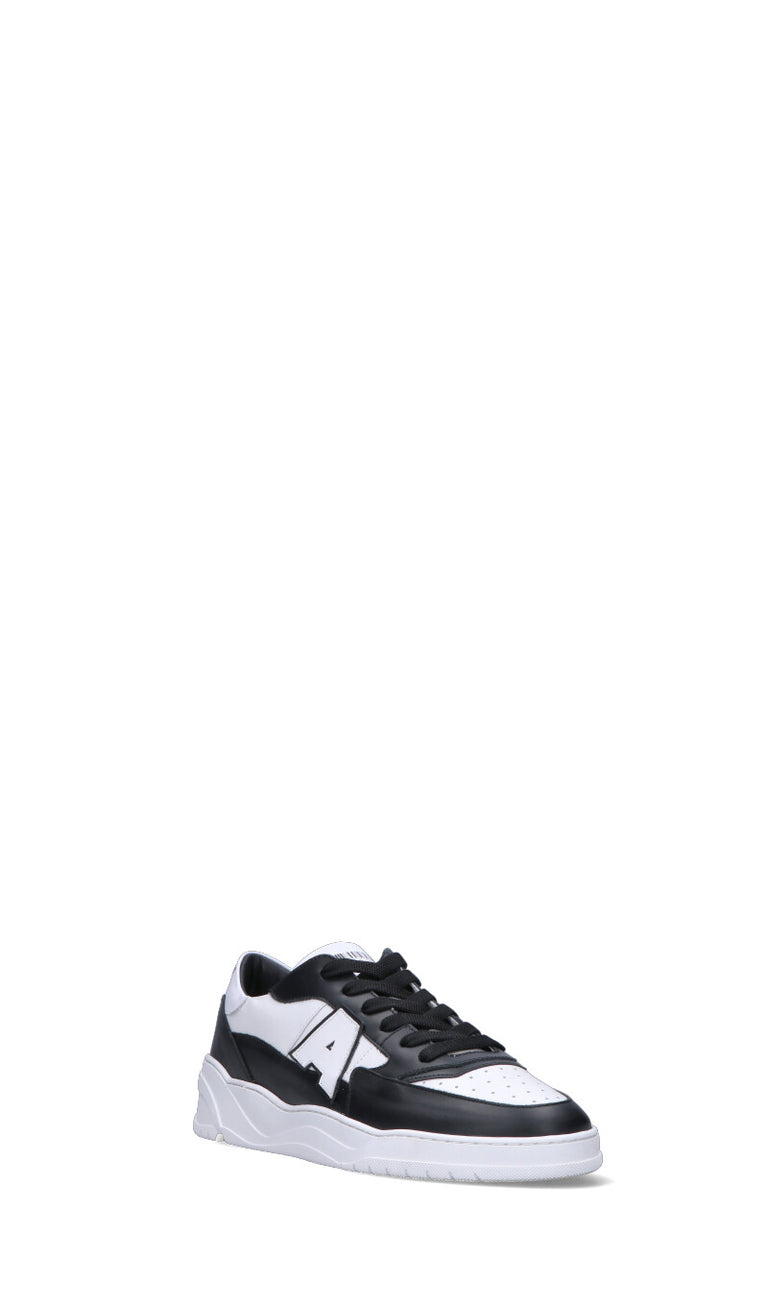 AMWH Sneaker uomo nera in pelle