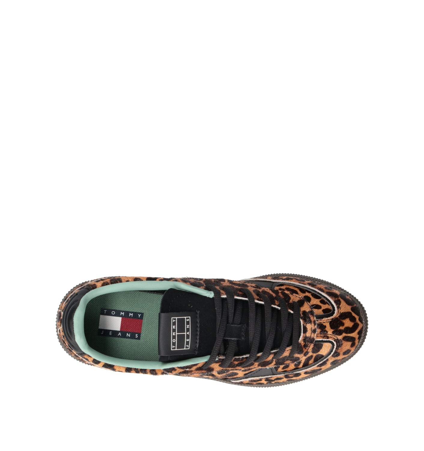 TOMMY HILFIGER JEANS Sneaker donna maculata in cavallino