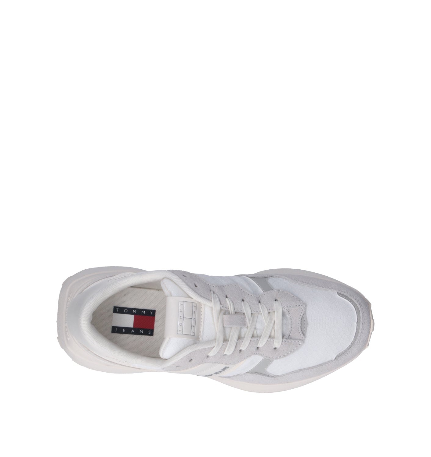 TOMMY HILFIGER JEANS Sneaker donna bianca